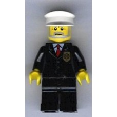 cty012 Police - City Suit with Red Tie and Badge